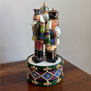 Fitz & Floyd Royal Nutcrackers Christmas Musicals Music Box Nutcracker Suite